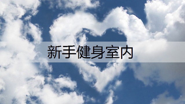 新手健身室内