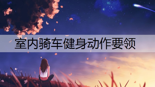 室内骑车健身动作要领