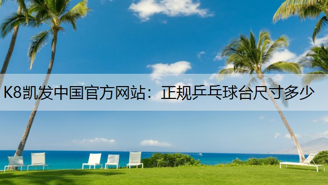 正规乒乓球台尺寸多少