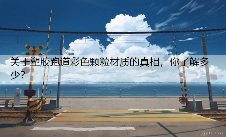 关于塑胶跑道彩色颗粒材质的真相，你了解多少？
